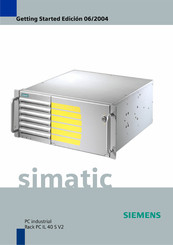 Siemens SIMATIC Rack PC IL 40 S V2 Primeros Pasos