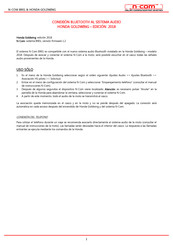 N-Com B901 Guia De Inicio Rapido