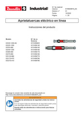 Desoutter EID20-1200-4Q Instrucciones Del Producto