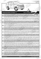 ECS Electronics SY-023-DX Instrucciones De Montaje