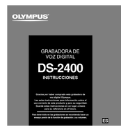 Olympus DS-2400 Instrucciones