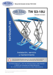 Twin busch TW S3-18U Instalación, Servicio Y Mantenimiento