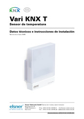 elsner elektronik KNX T Datos Técnicos E Instrucciones De Instalación