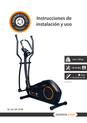 Darwin Fitness CT40 Instrucciones De Instalacion Y Uso