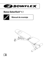 Bowflex Banco SelectTech 4.1 Manual De Montaje