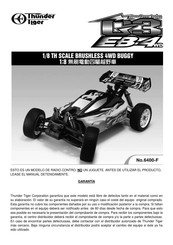 THUNDER TIGER G3 EB-4 WD Manual Del Usuario