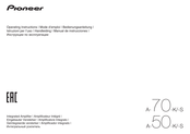 Pioneer A-50-S Manual De Instrucciones