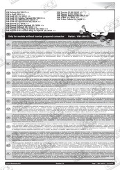 ECS Electronics VW-146-D1 Manual De Instrucciones