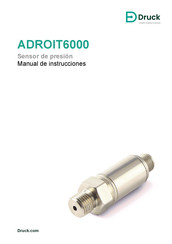 Druck ADROIT6000 Manual De Instrucciones