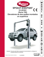 Rotary SPOA3T-5 Manual De Uso Y Manitenimiento