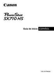 Canon PowerShot SX710 HS Guía De Inicio