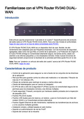 Cisco RV340 Guia De Inicio Rapido