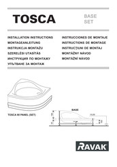 RAVAK TOSCA 90 Instrucciones De Montaje