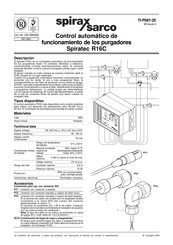 Spirax Sarco Spiratec R16C Manual Del Usuario