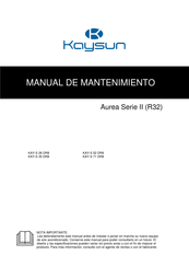 Kaysun KAY-S 71 DR8 Manual De Mantenimiento