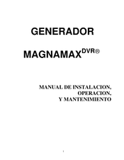 Marathon MagnaPlus 571 Manual De Instalación, Operación Y Mantenimiento