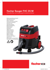 FISCHER Sauger FVC 35 M Instrucciones Para El Manejo