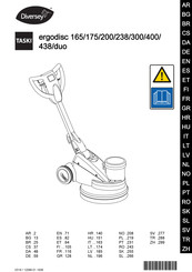 diversey TASKI ergodisc 300 Manual De Instrucciones