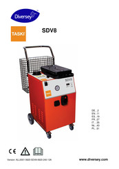 diversey TASKI SDV8 Manual De Instrucciones