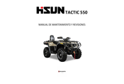 Hisun TACTIC 550 Manual De Mantenimiento Y Revisiones