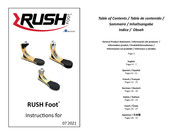 PROTEOR RUSH Foot Instrucciones