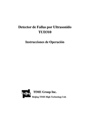 Time TUD310 Instrucciones De Operación