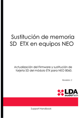 LDA Audio Tech NEO Serie Guia De Inicio Rapido