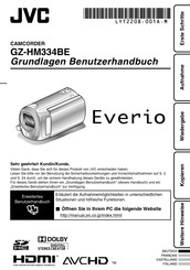 JVC Everio GZ-HM334BE Guia Basica Del Usuario