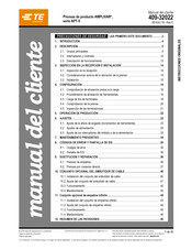 TE Connectivity AMPLIVAR APT-5E DC Economy Manual Del Cliente