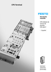 Festo CPX-4AE-P Traducción Del Manual Original