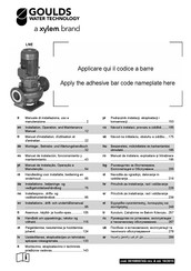 Goulds LNE Serie Manual De Instalación, Funcionamiento Y Mantenimiento