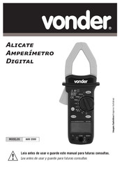 vonder AAV 2000 Manual Del Usuario