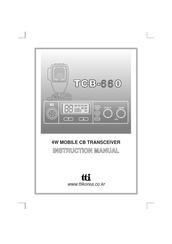 TTI TCB-660 Manual De Instruciones