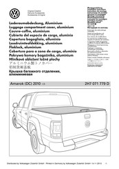 Volkswagen 2H7 071 778 A Instrucciones De Montaje