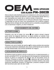 OEM UPGRADE PM-3002B Manual Del Usuario