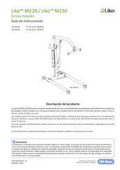 Hill-Rom Liko M220 Guía De Instrucciones