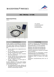 3B SCIENTIFIC PHYSICS EKG-Box Manual Del Usuario