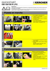 Kärcher KM 100/100 R LPG Guia De Inicio Rapido