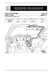 Saab 9-3 5D M03 Serie Instrucciones De Montaje