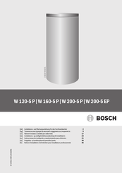 Bosch 8 718 543 083 Instrucciones De Instalación Y Mantenimiento Para El Técnico