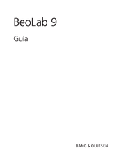 Bang & Olufsen BeoLab 9 Guia