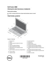 Dell Vostro 3360 Información Sobre Funciones E Instalación