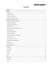 KOCASO M756 Manual Del Usuario