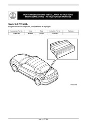 Saab 12 832 501 Instrucciones De Montaje