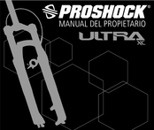 ProShock ULTRA XC Manual Del Propietário