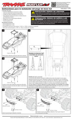 Traxxas RUSTLER 4X4 Instrucciones Para La Instalación