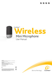 Cochlear Mini Microphone Manual Del Usuario