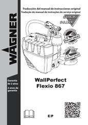 WAGNER WallPerfect Flexio 867 Traducción Del Manual De Instrucciones Original