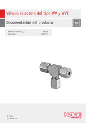 HAWE Hydraulik WVC Documentación Del Producto