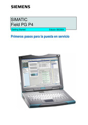 Siemens SIMATIC Field PG P4 Inicio Rápido